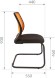 Кресло для посетителей CHAIRMAN 699V