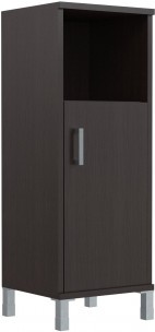 Шкаф-колонка средняя с глухой малой дверью B 421.2(R) Венге Магия 475х450х1286