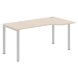 Стол эргономичный XS6CET 169(R) белый/антрацит 1600х900х750 XTEN-S60