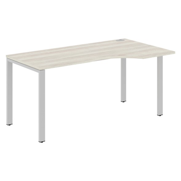 Стол эргономичный XS6CET 169(R) белый/антрацит 1600х900х750 XTEN-S60