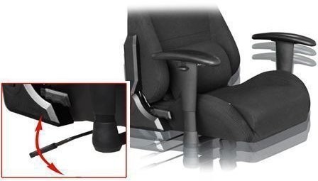 Игровое кресло OH/IS188/N натуральная кожа