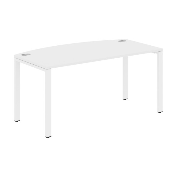 Стол руководителя XS6ET 169 белый/антрацит 1600х867х750 XTEN-S60