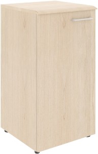 Шкаф колонка с глухой малой дверью (L) и топом WLC 42.1(L) Бук Тиара 432х432х814 WAVE