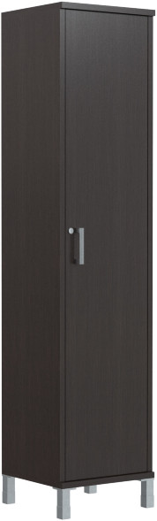 Шкаф-колонка высокая с замком в глухой двери B 431.7(RZ) Венге Магия 475х450х2054