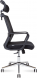 Кресло офисное Norden Интер чёрная сетка/хром