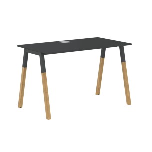 Стол FST 1167 Белый премиум/Белый-Бук 1180х670х733 FORTA