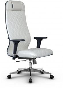 Кресло офисное Metta L NewLeather  (хром пр. сеч.)