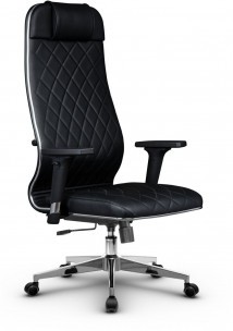 Кресло офисное Metta L NewLeather (хром пр. сеч.)