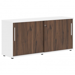 Шкаф низкий с дверьми купе ELC 1643 1606х430х750 EDIS