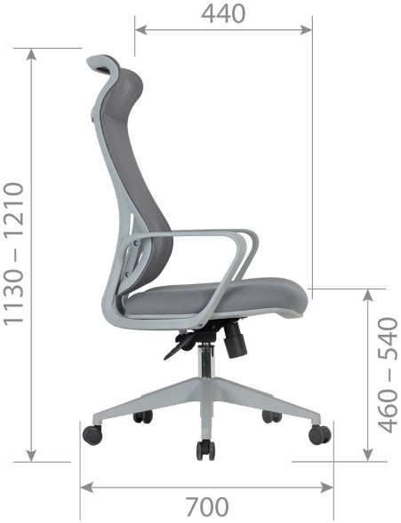 Офисное кресло SK3226 Grey 