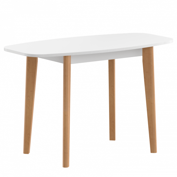 Стол овальный LYKKE TO-120 1200х600х750 LYKKE