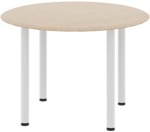 Конференц-стол круглый WRT 110 Бук Тиара 1100хх750 WAVE