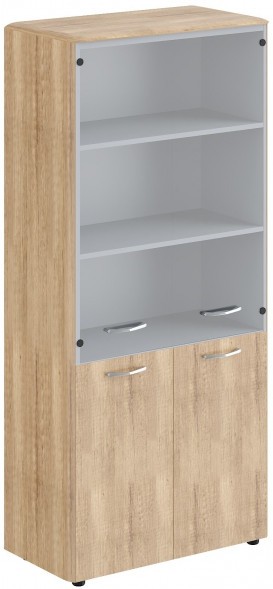 Шкаф комбинированный с обвязкой DHC 85.2 Дуб Каньон 892х470х1950