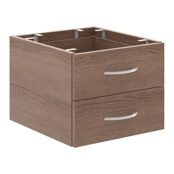 Тумба подвесная дву ящичная СРС-2V.1 407х448х325 IMAGO PLUS