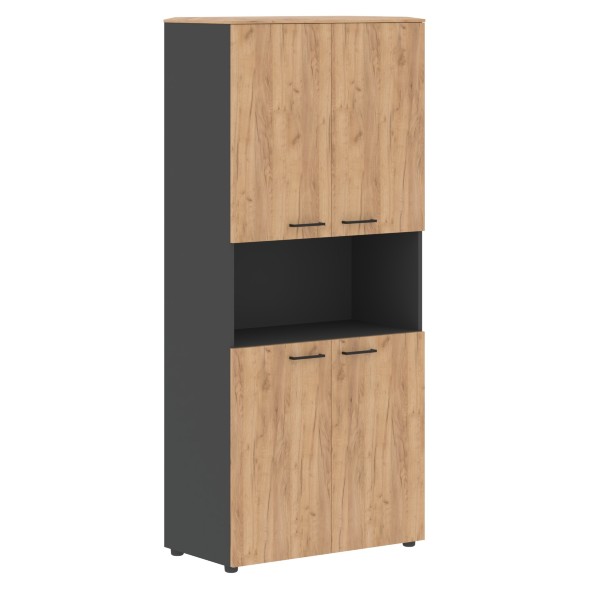 Шкаф с 2-мя комп-ми глухих малых дверей и топом JHC 85.4 856х452х1949 JAY