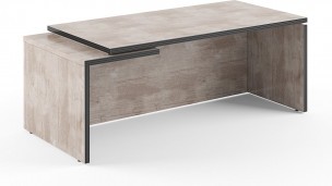 Стол руководителя TCT 189(L) дуб Каньон 1800х900х