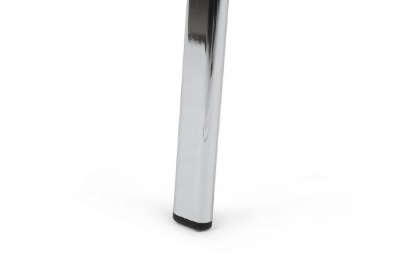 Стул самба с деревянными подлокотниками SMB-02H Хром гальв