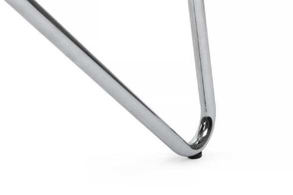 Стул самба с деревянными подлокотниками SMB-02H Хром гальв