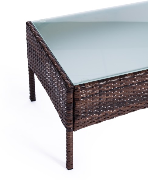 Лаундж сет (диван+2кресла+столик+подушки) (mod. 210013 А)