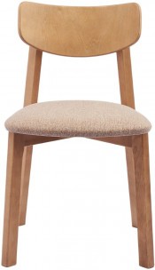 Комплект стульев DAIVA Вега, Дуб натуральный/Карамель  2 шт.