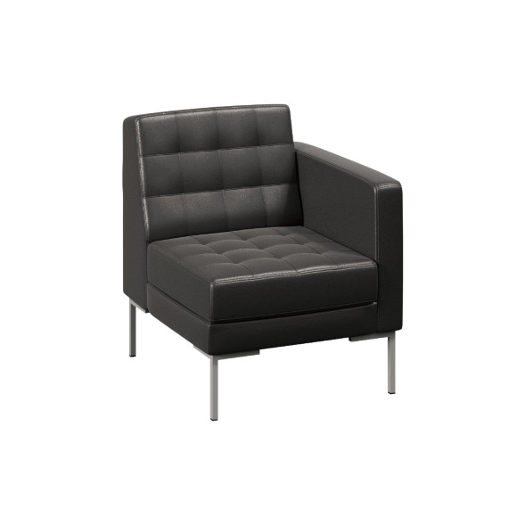 Форест Секция с подлокотником одноместная FR-SP-01 (L) 690*800*840