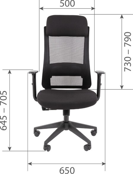 Кресло руководителя CHAIRMAN 500LT TW 